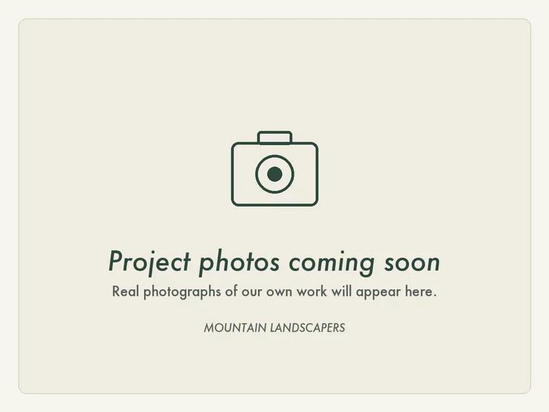 Landscape design and build project photos coming soon